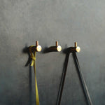 Clothes Hook | Cyl version | Brushed